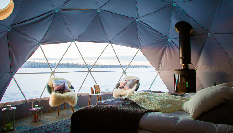 finlande glamping aurores continents insolites